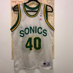 Vintage Shawn Kemp Seattle SuperSonics Jersey